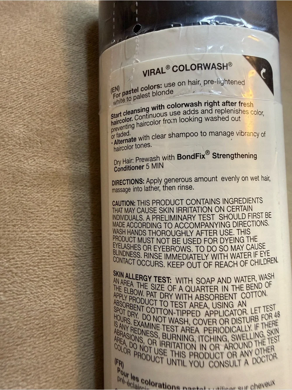 Viral Colorwash Pastel Light Pink 8.25 fl oz